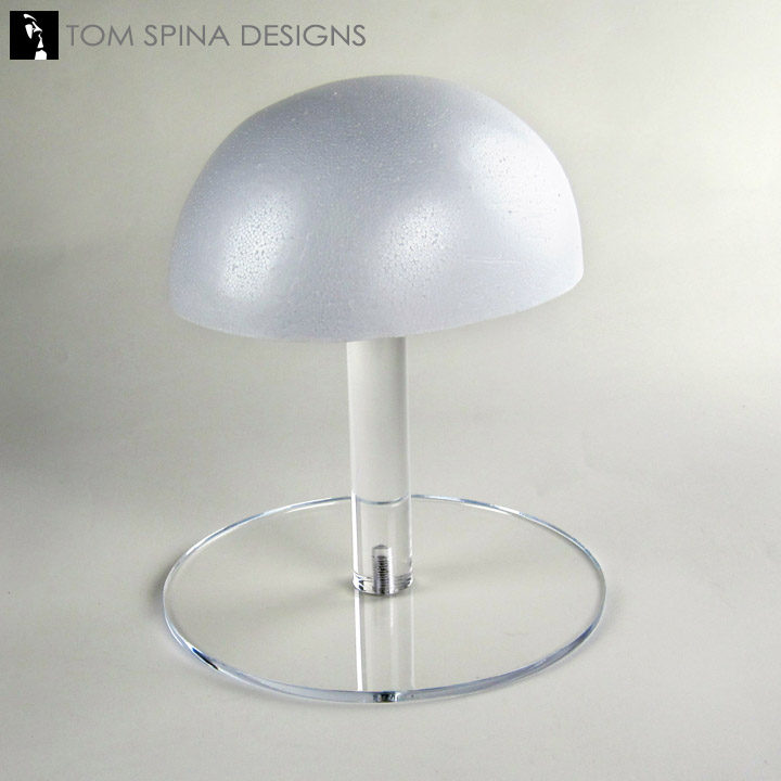 Hat Stand with Acrylic Riser - Tom Spina Designs » Tom Spina Designs