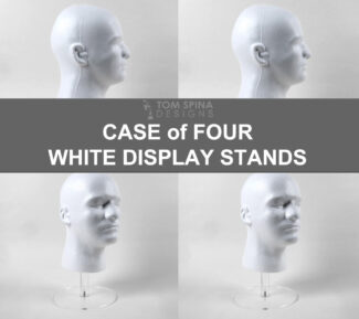 white Foam wig display prop Mannequin Wig Head Display Hat Cap Wig Holder  Styrofoam Foam Head wig stand