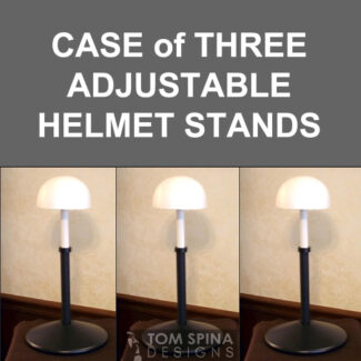 NEW! Metal Helmet Stand - Tom Spina Designs » Tom Spina Designs