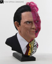 batman two face custom lifesized bust