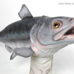 realistic Latex fish puppet