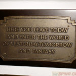 a limited edition Disneyland replica plaque makes sense as a way to start our tour