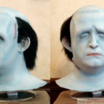 A lifecast of Peter Boyle with original appliances applied (Henry Alverez casting, my finish work)