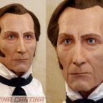 My first 'human' sculpture, Peter Cushing as Baron Frankenstein, a tribute bust.