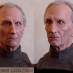An alternate finish of my likeness of Cushing (this time as Grand Moff Tarkin from Star Wars)