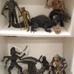 A collection of incredible X-plus vinyl figs of Ray Harryhausen's iconic characters