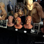movie masks at monsterpalooza trade show