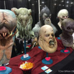 Life sized busts at Monsterpalooza Trade Show 2016