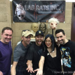 lab rats at monsterpalooza trade show