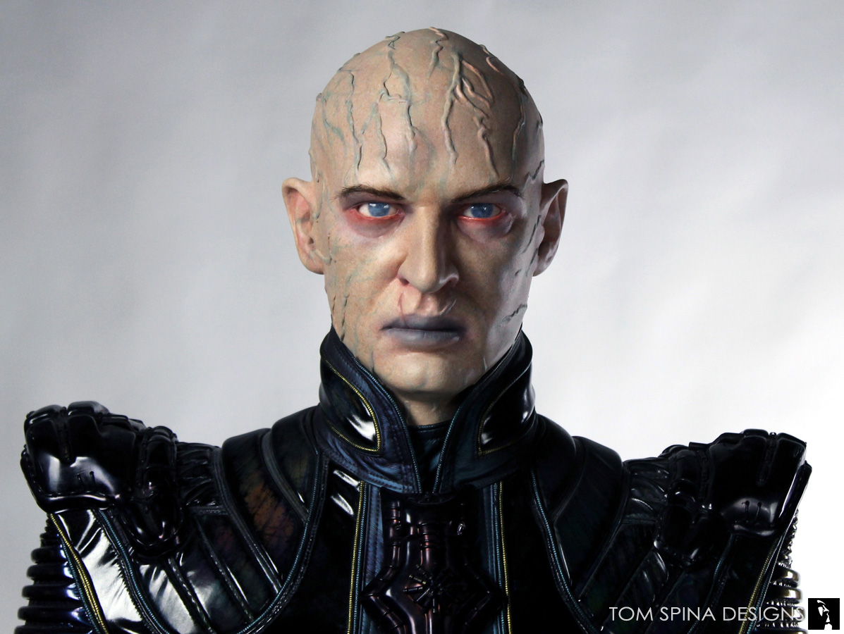 Star Trek Shinzon likeness bust from photos