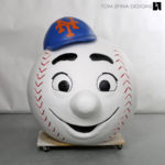 sports props giant foam baseball Mr Met