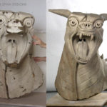 Ghostbusters Terror Dog Statue Movie Prop Restoration