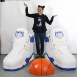 sports props giant foam basketball sneakers