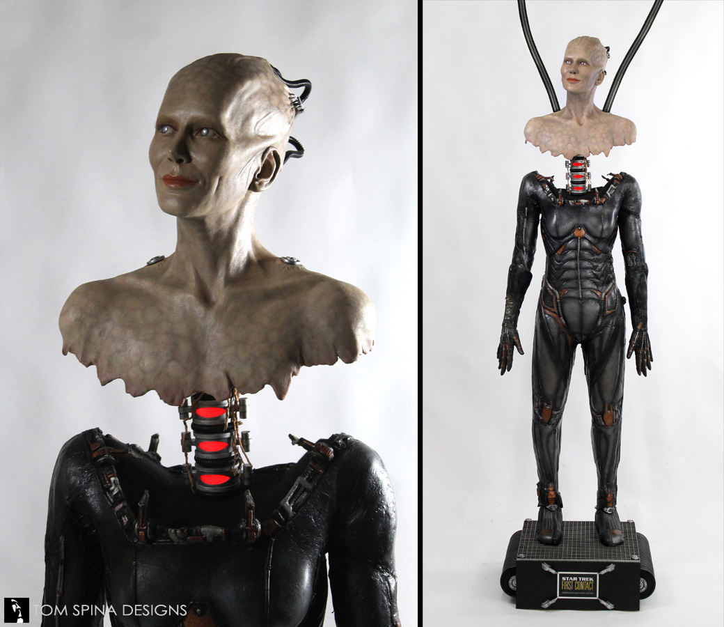 Star Trek Borg Queen Costume Restoration and Display