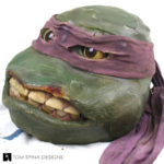 Ninja turtles Donatello costume head restoration