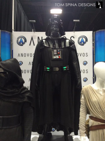 custom extra large mannequin for Darth Vader costume