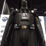 cosplay Darth Vader costume on custom mannequi