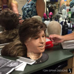 custom lace front wig for Val Kilmer Top Secret! prison escape scene movie prop