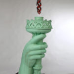 Lady Liberty torch statue