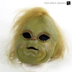 Baby Grinch Puppet head movie prop