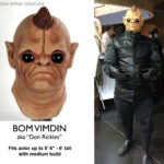 Bom Vindim was called 'Don Rickles' on set and has a great Star Wars look.