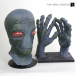 Duros alien latex mask and hands, costume can be made on request