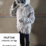 Muftak, furry Talz alien from Star Wars. Top-half-only costume (legs can be made on request)