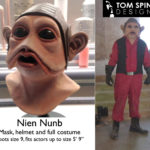 Sullustan or Nien Nunb mask, very faithful to his look in Return of the Jedi - helmet is removable