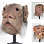 'Hare Mouse' alien latex masks, costume can be made on request