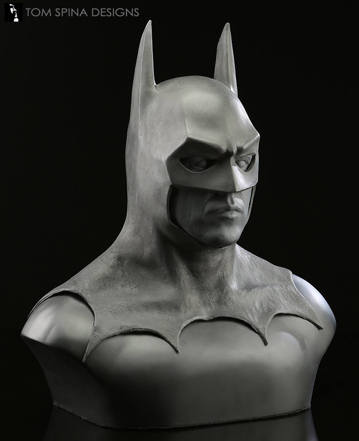 life cast bust of Batman 1989