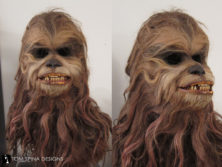Star Wars Chewbacca / Malla mask holiday special