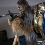 Adam Savage as Chewbacca from Empire Strikes Back