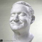 classical custom bust of Robin Williams