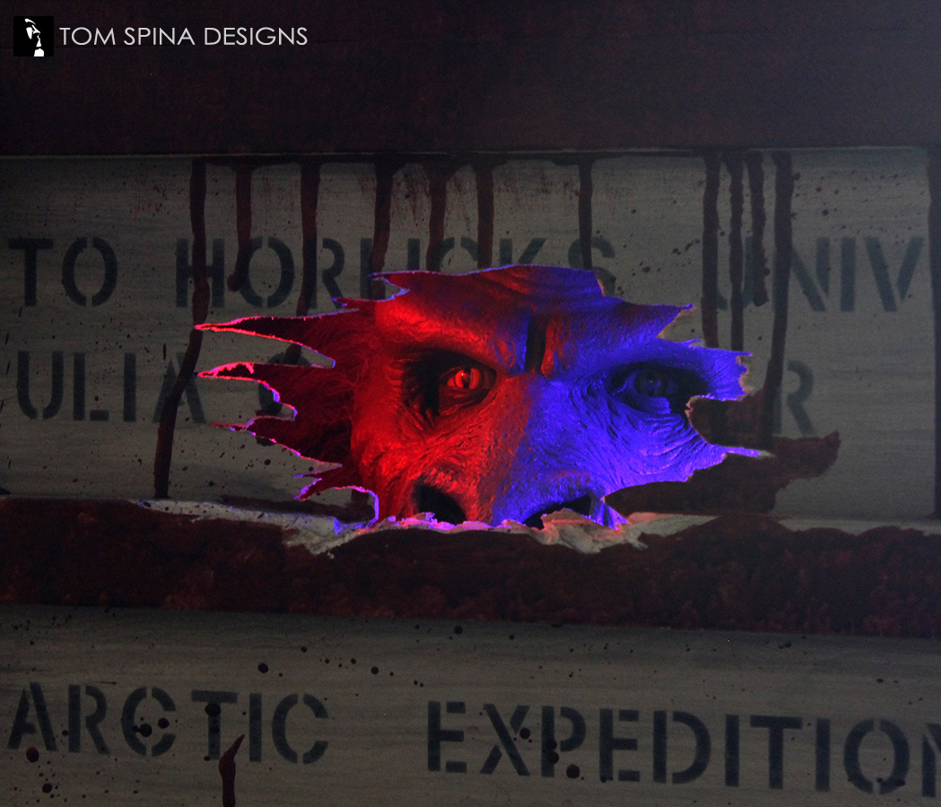 Fluffy the Crate Beast from 1982 Creep show horror film prop