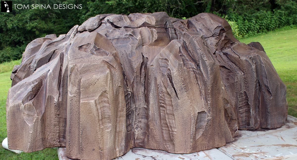 Carved Foam Trade Show Prop Rocks - Tom Spina Designs » Tom Spina