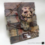 walking dead mask horror themed home decor