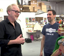 Tested video Adam Savage visits Tom Spina Designs