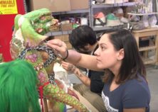 repairing foam latex gremlin puppet