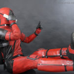 Deadpool movie costume custom mannequin