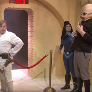 Mark Hamill cantina video on Colbert Late Show