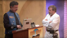 Mark Hamill cantina video on Colbert Late Show