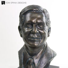 bronze bust retirement gift