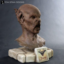 Dracula mask Vampire movie prop display