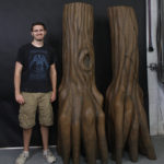 Dagobah yoda swamp tree props