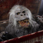 Creepshow movie prop Fluffy head display