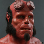 Ron Perlman Hellboy Prosthetics Display