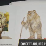 Behind the scenes Ewok photos and art