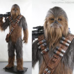 star wars lifesized chewbacca statue