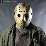 Never Hike Alone Jason Voorhees Costume Display