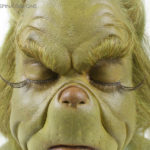 Grinchmas makeup costume mask